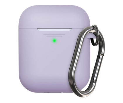 Etui na słuchawki KeyBudz Elevate Keychain do AirPods 1/2 lavender